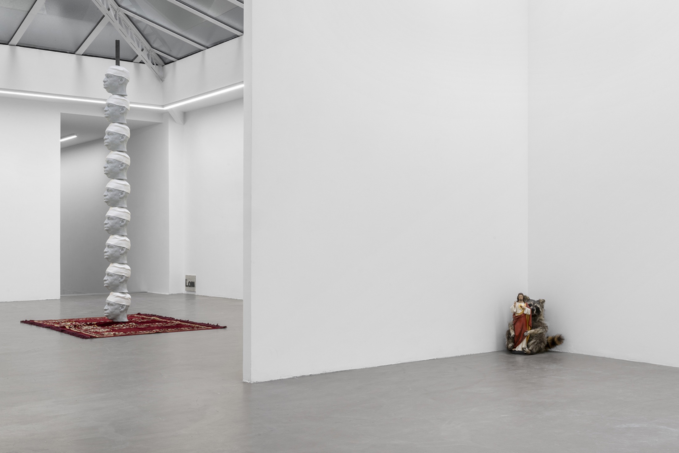 Installation view of System Structures, Bremond Capela, Paris, France, 2026
